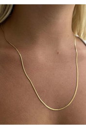 Heliophilia Silver Collar de Acero Dorado 60 cm